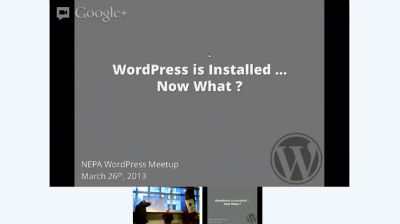 Phil Erb: WordPress is Installed… Now What?