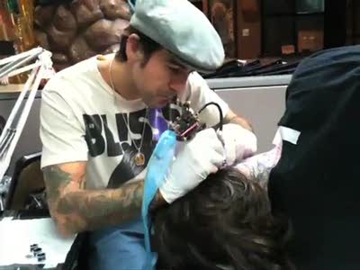Tim Hendricks was at Frith Street. by Frith Street Tattoo 05 aug 10