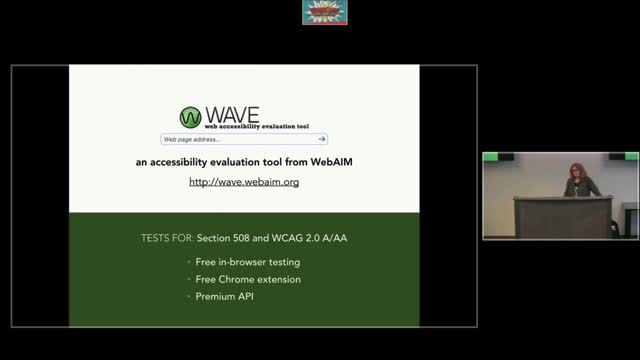 Rachel Cherry : Understanding and Supporting Web Accessibility